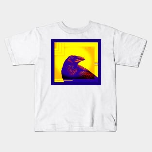 Art Deco Crow Kids T-Shirt